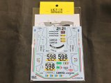 TABU DESIGN【TABU-24018R】1/24 Stratos Turbo #598 Gilo de Italia Decal(T社対応)