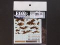 ＦＯＸＭＯＤＥＬＳ【FM-D0008】デジタルカモフラージュデカール サンドブラウン（Sサイズ）