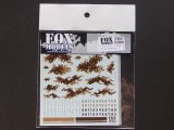 ＦＯＸＭＯＤＥＬＳ【FM-D0008】デジタルカモフラージュデカール サンドブラウン（Sサイズ）