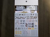 ＦＯＸＭＯＤＥＬＳ【FM-D35020】1/35 アメリカM1A2戦車エイブラムス Decal Set(1)　(T社対応）