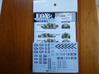 ＦＯＸＭＯＤＥＬＳ【FM-D35022】1/35 アメリカM1A2戦車エイブラムス Decal Set(3)　(T社対応）