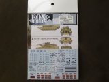 ＦＯＸＭＯＤＥＬＳ【FM-D35024】1/35 アメリカM1A2 SEP エイブラムス戦車 TUSK I/TUSK II Decal Set(1)　(T社対応）
