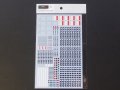 BARACCA【SGTD-001】1/24 SUPERGT 500 CLASS CAR NUMBER DECAL【2005‐2012】