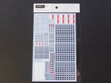 BARACCA【SGTD-001】1/24 SUPERGT 500 CLASS CAR NUMBER DECAL【2005‐2012】