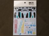 MONOPOST【SD-MP035】1/20 W08 British & japan GP Kit - Spare Decal