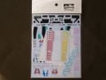 MONOPOST【SD-MP037】1/20 W08 United States GP Kit - Spare Decal