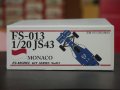 FS MODEL【FS-013】1/20 JS43 Monaco GP 1996 kit