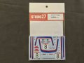 STUDIO27【DC-1213】1/24 BMW 2002 ti #8 Alpenfahrt 1973 Decal（H社対応)