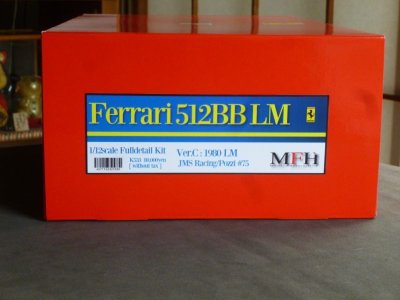 画像1: Model Factory Hiro 【K-533】1/12 Ferrari 512BB LM VerC  Fulldetail Kit