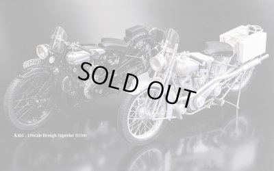 画像20: Model Factory Hiro【K-662】1/9scale Fulldetail Kit : Brough Superior SS100 -1926-