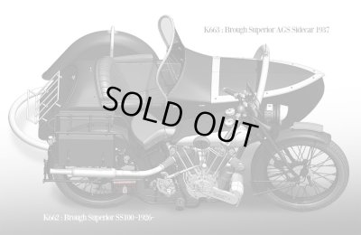 画像5: Model Factory Hiro【K-663】1/9scale Fulldetail Kit : Brough Superior AGS Sidecar 1937