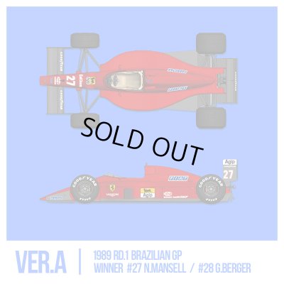 画像2: Model Factory Hiro 【K-694】1/12 Ferrari F1-89 (640) VerA  Fulldetail Kit
