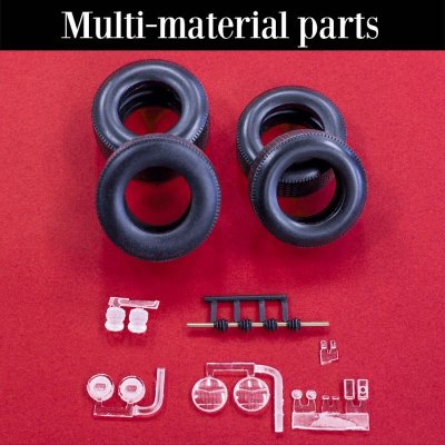 画像4:  Model Factory Hiro 【K-773】1/12 Tipo33 STRADALE  Fulldetail Kit