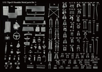 画像11:  Model Factory Hiro 【K-773】1/12 Tipo33 STRADALE  Fulldetail Kit