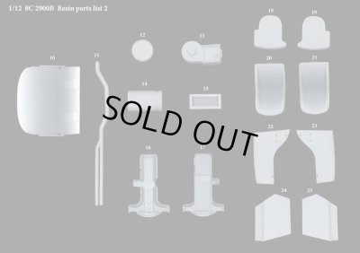 画像16: Model Factory Hiro 【K-811】1/12 8C 2900B [ Mille Miglia 1938 ] Fulldetail Kit 