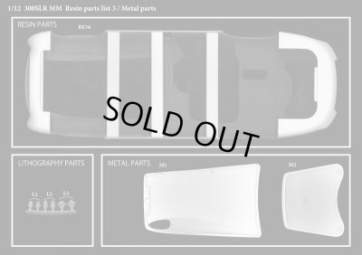 画像12: Model Factory Hiro 【K-817】1/12 300 SLR Mille Miglia Fulldetail Kit