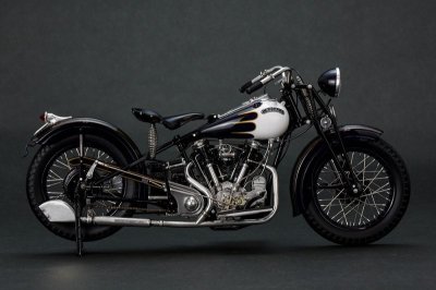 画像10: Model Factory Hiro【K-836】1/9 Crocker OHV "Big tank" 1939-1942 Fulldetail Kit