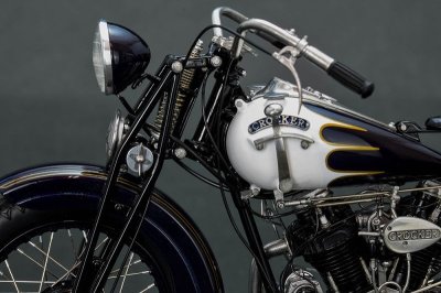 画像14: Model Factory Hiro【K-836】1/9 Crocker OHV "Big tank" 1939-1942 Fulldetail Kit