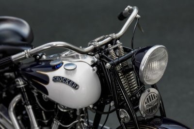 画像15: Model Factory Hiro【K-836】1/9 Crocker OHV "Big tank" 1939-1942 Fulldetail Kit