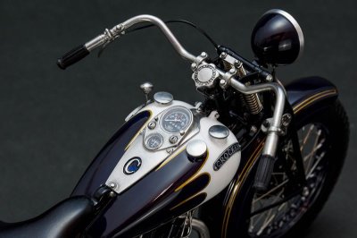 画像16: Model Factory Hiro【K-836】1/9 Crocker OHV "Big tank" 1939-1942 Fulldetail Kit