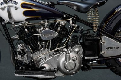 画像17: Model Factory Hiro【K-836】1/9 Crocker OHV "Big tank" 1939-1942 Fulldetail Kit