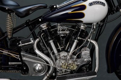 画像18: Model Factory Hiro【K-836】1/9 Crocker OHV "Big tank" 1939-1942 Fulldetail Kit