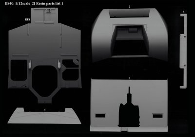 画像12: Model Factory Hiro【K-840】1/12scale 2J Fulldetail Kit