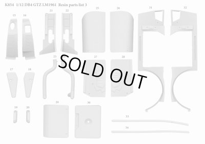 画像15: Model Factory Hiro【K-854】1/12scale  DB4 GTZ LM 1961 Fulldetail Kit 