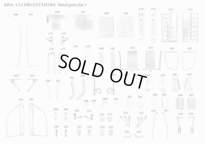 画像19: Model Factory Hiro【K-854】1/12scale  DB4 GTZ LM 1961 Fulldetail Kit 