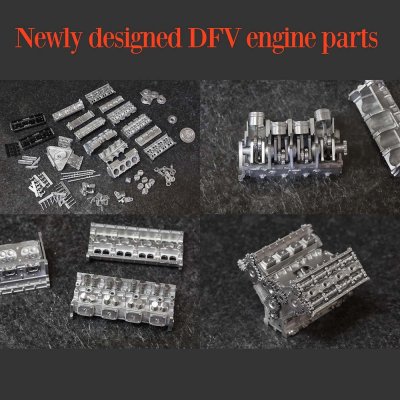 画像9: Model Factory Hiro【K-859】1/12scale McLaren M23 [1976] VerB Fulldetail Kit 