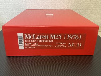 画像1: Model Factory Hiro【K-859】1/12scale McLaren M23 [1976] VerB Fulldetail Kit 