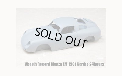 画像3: Model Factory Hiro【lk-002】1/24 Abarth Record Monza LM 1961 Sarthe 24hours #55/#56/#60 Kit