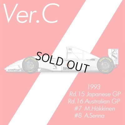 画像1: Model Factory Hiro【K-781】1/43 McLaren MP4/8 VerC  Fulldetail Kit