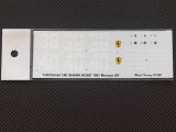 MFH【SDK-053】156 65度エンジン　Monaco GP対応スペアデカール