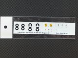MFH【SDK-054】156 65度エンジン　ベルギーＧＰ対応スペアデカール
