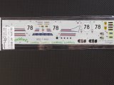 MFH【SDK-088】512BB LM 　VerE '80対応スペアデカール