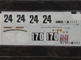 MFH【SDK-093】250GTO’64＃24＃27  VerC対応スペアデカール
