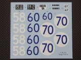 MFH【SDK-183】TZ1 Targa Florio 1964 n.58 / 1965 n.70/60対応スペアデカール