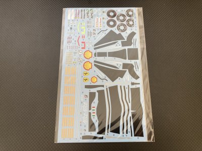 画像1: Model Factory Hiro【SDK-F2007】FERRARI F2007 Spare decal (MFH対応)【絶版】