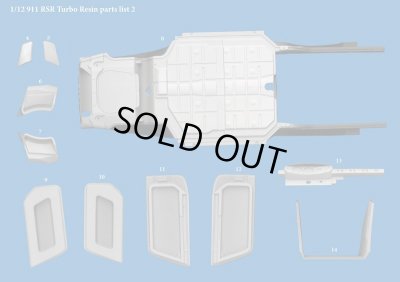 画像11:  Model Factory Hiro 【K-714】1/12 911 Carrera RSR Turbo VerB  Fulldetail Kit