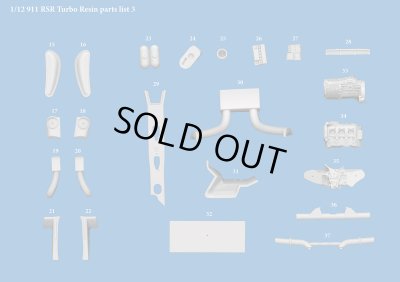 画像12:  Model Factory Hiro 【K-714】1/12 911 Carrera RSR Turbo VerB  Fulldetail Kit