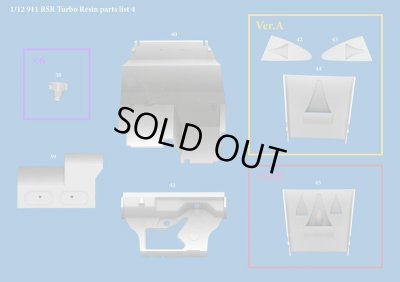 画像13:  Model Factory Hiro 【K-714】1/12 911 Carrera RSR Turbo VerB  Fulldetail Kit