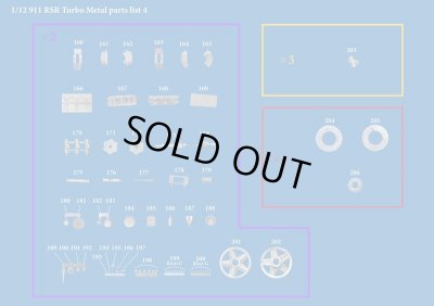 画像19:  Model Factory Hiro 【K-714】1/12 911 Carrera RSR Turbo VerB  Fulldetail Kit