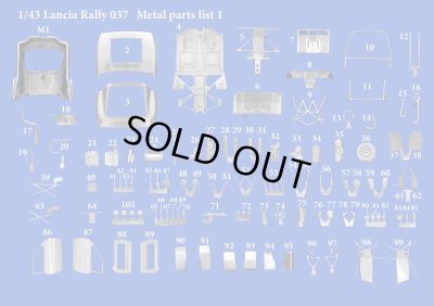 画像9: Model Factory Hiro【K-561】1/43 Rally 037 VerE Multi-Material