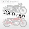 Model Factory Hiro【K-622】1/9 VINCENT LATE TYPE VerB  “White Shadow” Fulldetail Kit