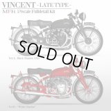 Model Factory Hiro【K-622】1/9 VINCENT LATE TYPE VerB  “White Shadow” Fulldetail Kit