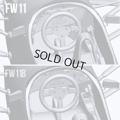 画像8:  Model Factory Hiro 【K-742】1/12 Williams FW11 Fulldetail Kit