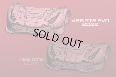 画像20: Model Factory Hiro 【K-819】1/12 488 GTE Evo 2022 Fulldetail Kit