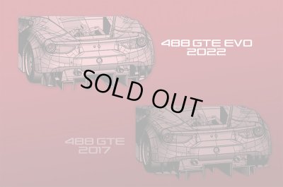 画像19: Model Factory Hiro 【K-819】1/12 488 GTE Evo 2022 Fulldetail Kit