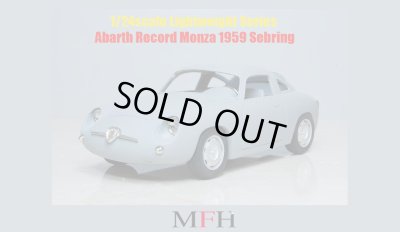 画像2: Model Factory Hiro【lk-001】1/24 Abarth Record Monza 1959 Sebring 12hours #62/#63/#64 Kit